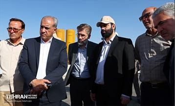 بازدید مدیرکل حوزه شهردار تهران از پروژه بزرگراه شهید شوشتری 21