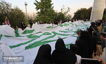 اهتزاز پرچم علوی در آستانه عید غدیر خم 6