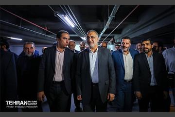 آیین افتتاح پارکینگ طبقاتی امیرکبیر 13
