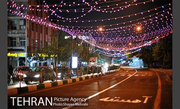 تونل نوری از میدان ونک تا بلوار میرداماد 10