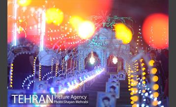 آذین بندی خیابانها در آستانه نیمه شعبان  13