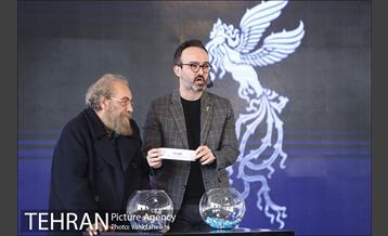 مراسم قرعه‌کشی فیلم‌های سینمای رسانه در سی و هشتمین جشنواره فیلم فجر 29