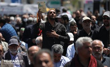 اجتماع صادقیون در میدان صادقیه تهران 3