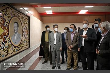 مراسم افتتاح ایستگاه شهید رضایی 14