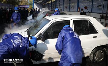 افتتاح دو پروژه خدمات شهری منطقه 19 شهرداری تهران 8