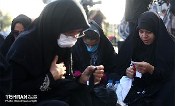 آیین آماده سازی دست سازه های نمدی برای کودکان اربعینی  23