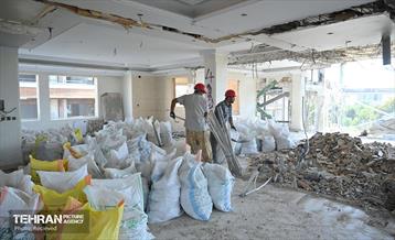 بازسازی واحدهای آسیب‌دیده مناطق 1و6و17