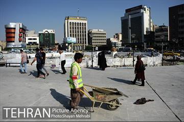 پروژه ساماندهی میدان هفتم تیر در آستانه بهره برداری 19