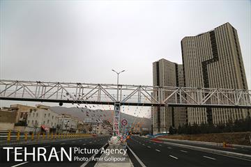 یک گام تا بهره برداری از پروژه تقاطع غیرهمسطح بزرگراه شهید حکیم با بلوار المپیک 11