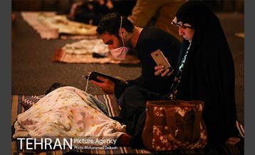 مراسم احیا شب بیست و یکم ماه مبارک رمضان در مسجد امام صادق(ع) 14