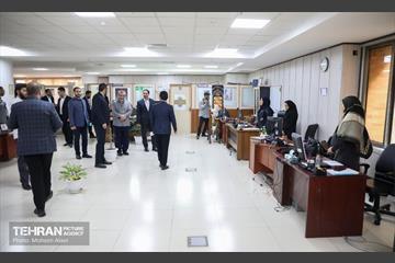 بازدید مدیرکل حوزه شهردار تهران از مرکز مطالعات و برنامه‌ریزی شهرداری تهران 11