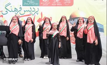 پردیس های فرهنگی شهرداری تهران در مسیر راهپیمایی روز قدس 3