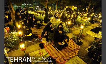 احیا شب 23 رمضان در بهشت زهرا 27