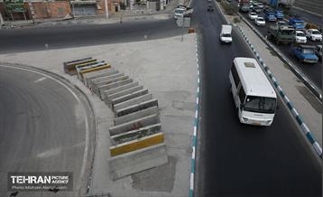 پروژه‌های عمرانی منطقه 21 - روگذر فتح - باغستان