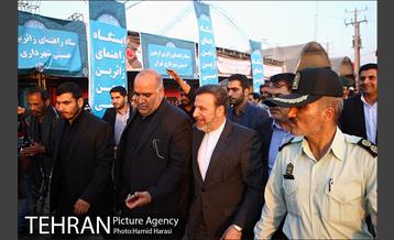 زائران اربعین حسینی در مرز شلمچه 2