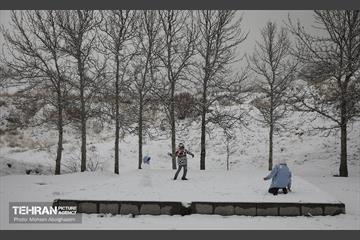 روز برفی تهران - 2 23