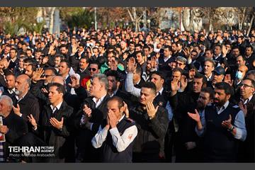 تشییع پیکر شهید آتش‌نشان «قریب رضا دارابی» -1 28