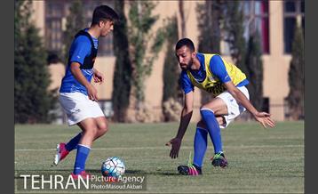 تمرین تیم فوتبال استقلال