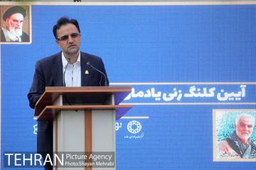 آئین کلنگ زنی یادمان سرباز وطن 19