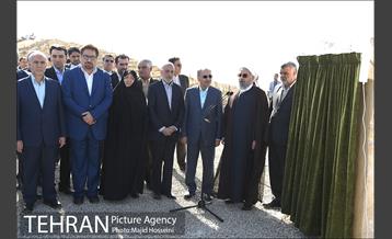 افتتاح پروژه1200 هکتاری کمربند سبز شهر تهران با حضور دکتر روحانی 7