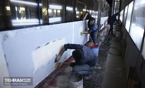 به وقت خدمت؛ تعمیر و بازسازی اتوبوس های شهری در شهاب خودرو 12