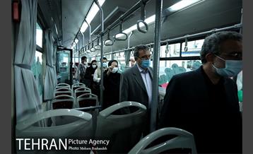 مراسم رونمایی از اتوبوس تمام برقی تولید داخل 26