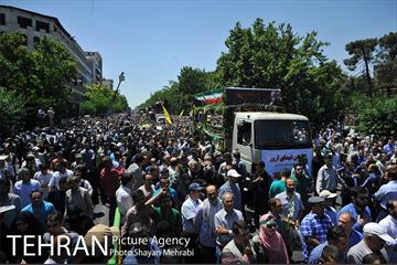 تشییع شهدای حادثه تروریستی تهران -2 11