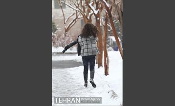 بارش برف در تهران 22