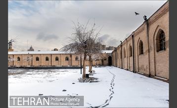 روز برفی در باغ موزه قصر‎ 7