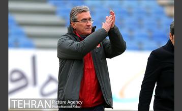 تمرین تیم فوتبال پرسپولیس تهران