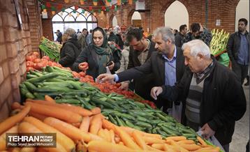 افتتاح ۱۰ بازار میوه و تره بار 10