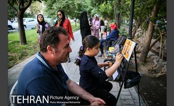 افتتاح گذر فرهنگی پنجشنبه های بلوار کشاورز 2