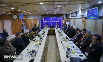 آیین تکریم و معارفه شهرداران مناطق تهران 10