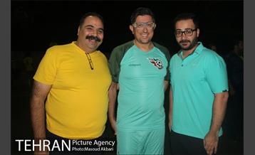 دیدار دوستانه تیم هنرمندان و تیم پردیس پایان کارتن خوابی 7