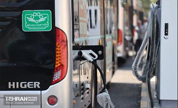 به وقت خدمت؛ ایستگاه شارژ اتوبوس برقی «قورخانه» 53