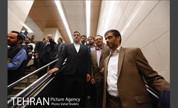 آیین بازگشایی و بهره برداری از 3 ایستگاه خط هفت مترو پایتخت 10