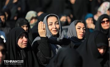 عزاداری شهادت حضرت فاطمه(س) در منطقه 17 22