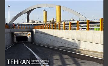 مراسم بهره برداری از پروژه زیر گذر جوادیه 1