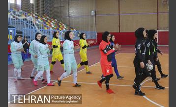 دیدار دو تیم فوتسال زنان سایپا و ملی حفاری 15