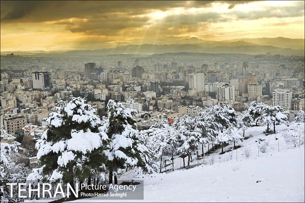 طبیعت برفی شمال تهران 7