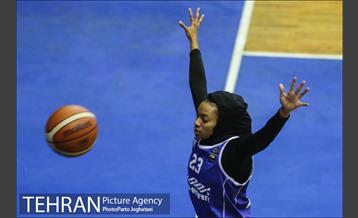 دیدار بسکتبال زنان  مهرام و گروه بهمن تهران 15