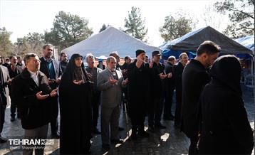 مراسم تشییع مرحوم محمدهادی چمران برادر مهدی چمران 15