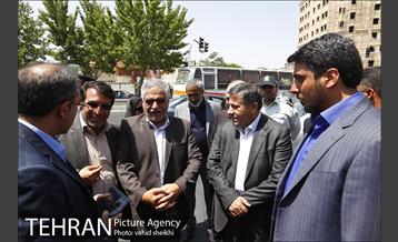 تخریب سردر پادگان جی 9