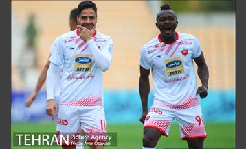 دیدار تیم‌های سایپا و پرسپولیس در لیگ برتر فوتبال ایران 4