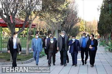 بازدید شهردار تهران از منطقه 19 5