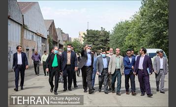 بازدید دکتر حناچی از بوستان ولایت 7