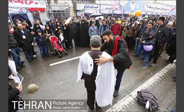 نمایش خیابانی شاهد عینی بمناسبت 22 بهمن  2