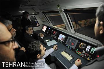 بازدید شهردار تهران از مترو خط 5 10