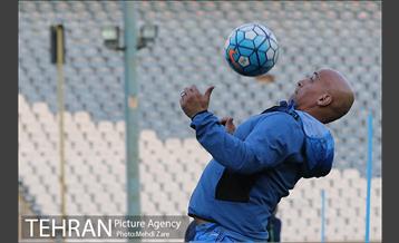 تمرین تیم فوتبال استقلال