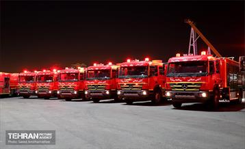 رونمایی از تجهیزات جدید سازمان آتش نشانی تهران  4